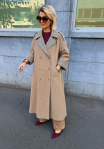 Afbeelding in Gallery-weergave laden, Trenchcoat/ruit/ LIEN
