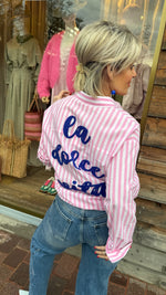 Afbeelding in Gallery-weergave laden, Hemd/ LA DOLCE VITA
