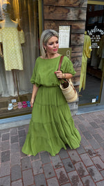 Afbeelding in Gallery-weergave laden, Rok/ groen/LULU
