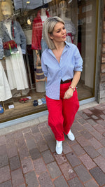 Afbeelding in Gallery-weergave laden, Hemd hart/ blauw/ GEMMA
