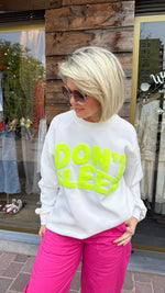 Afbeelding in Gallery-weergave laden, Sweater/ I DON’T SLEEP
