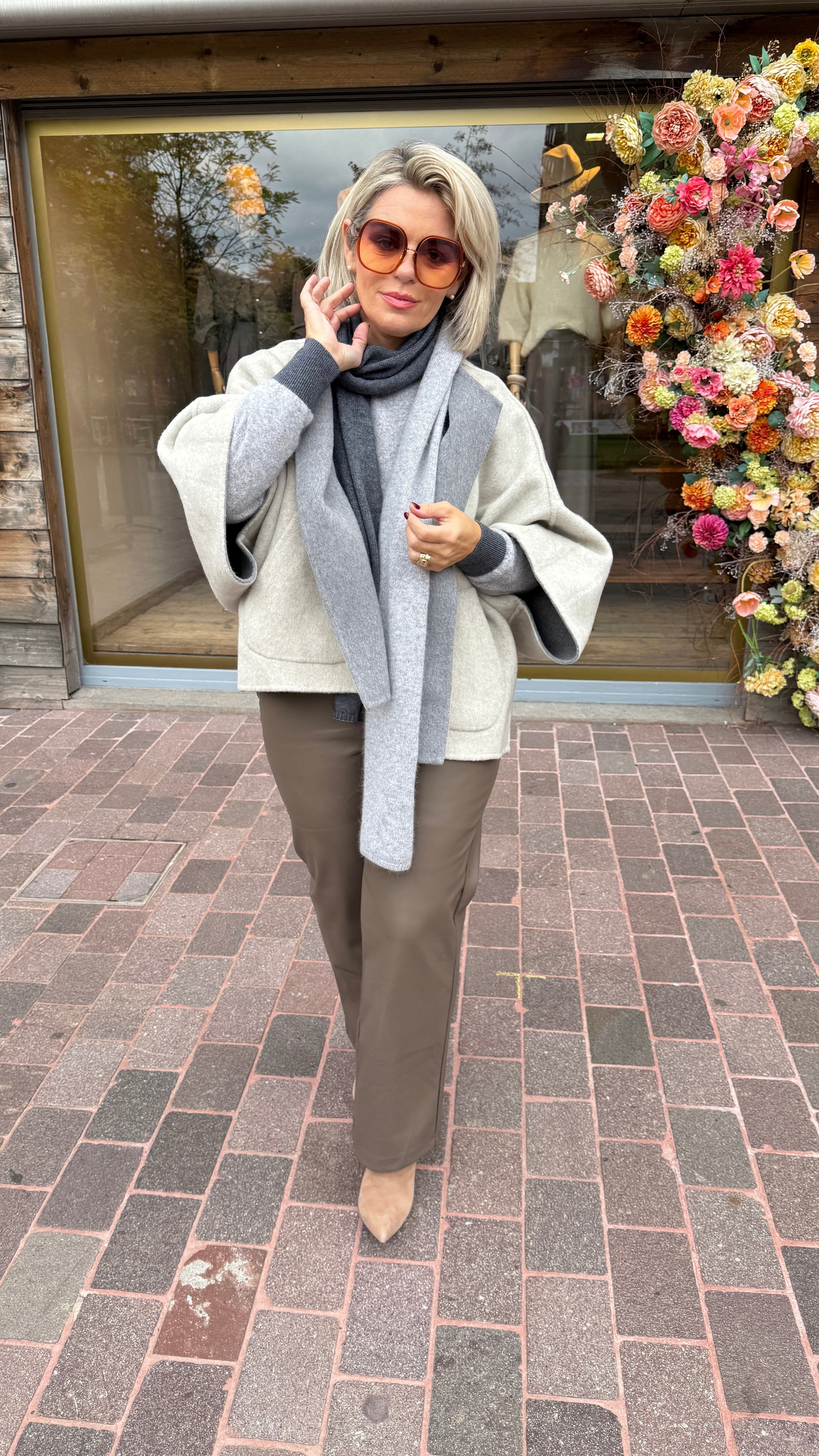 Vest/ reversible/OMKEERBAAR/MARIE