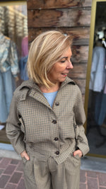 Afbeelding in Gallery-weergave laden, Bomber ruit/ ALINE
