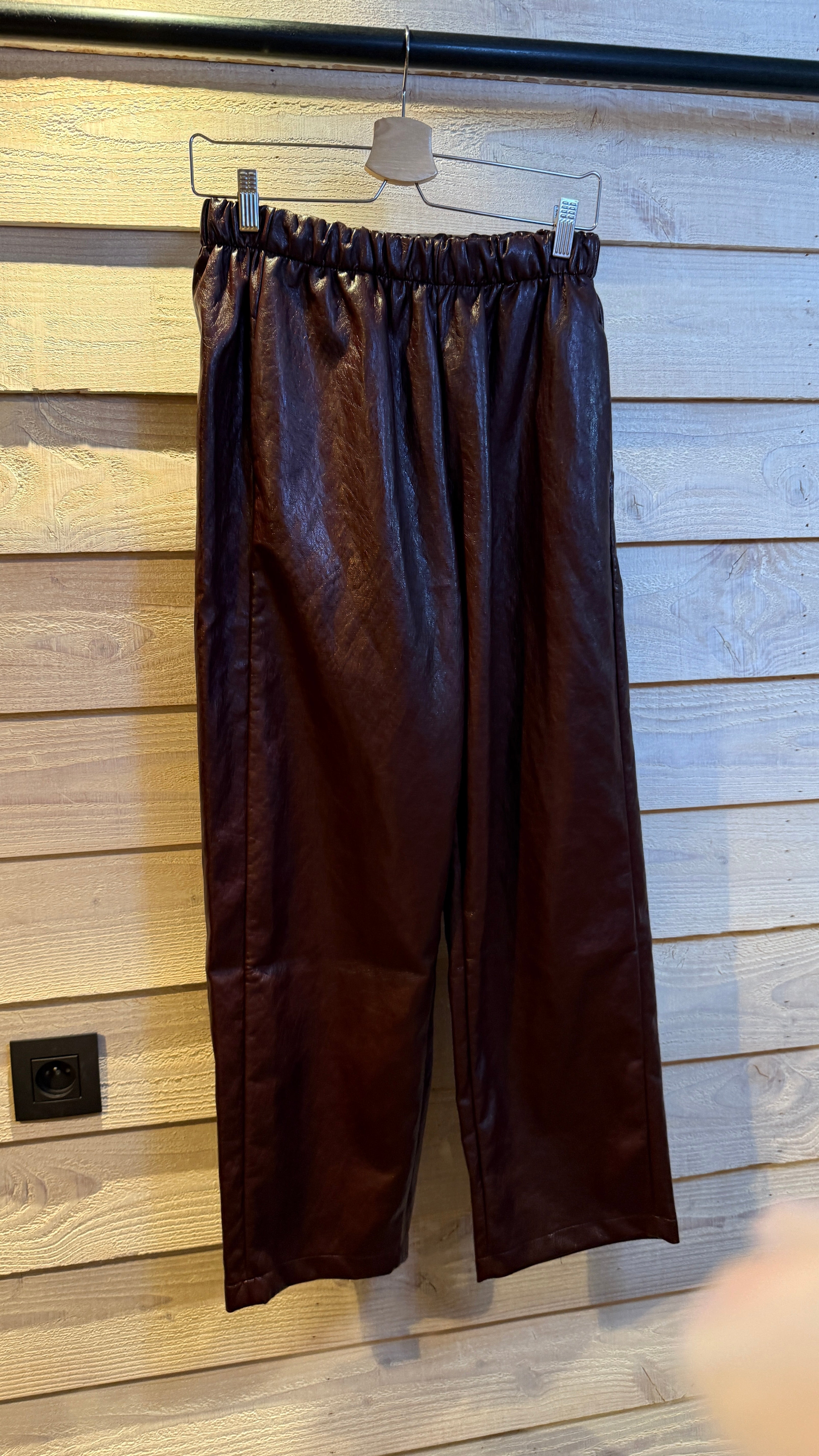 Broek/burgundy/ BLACK ROSE