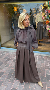 Rok/ lederlook/ JACLYN