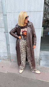 Mantel lederlook/ LILLY