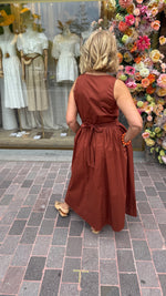 Afbeelding in Gallery-weergave laden, Jurk/MARRON
