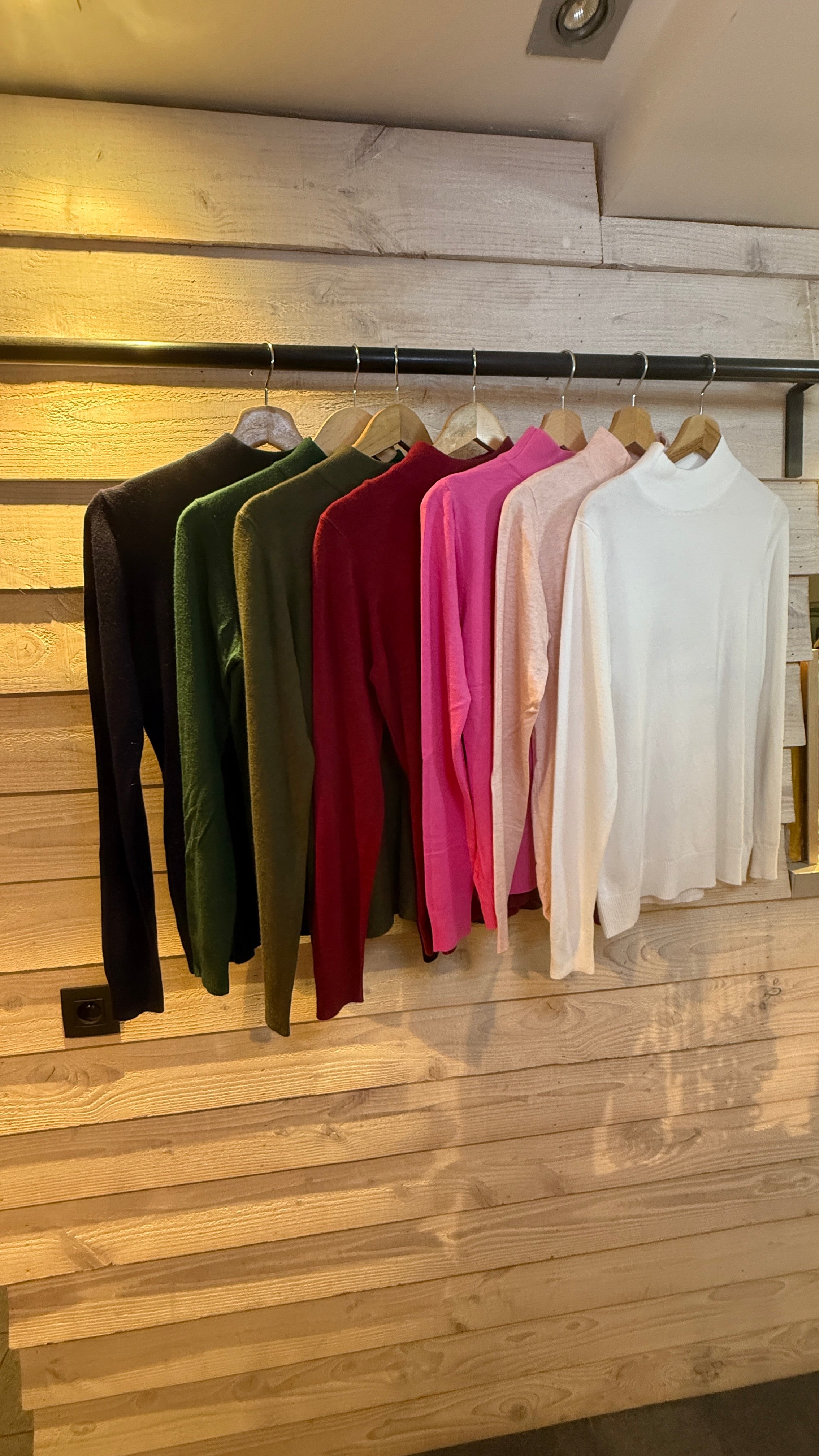 Truitje/ halfopstaande kraag/JULIE