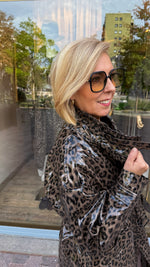 Afbeelding in Gallery-weergave laden, Trenchcoat/ leopard/ PU/ JEANIE
