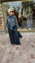 Afbeelding in Gallery-weergave laden, Hemd/ruit met strik/ TARTAN/Never Fully Dressed

