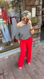 Afbeelding in Gallery-weergave laden, Blouse/ streep/ blauw-wit/MARITIMA
