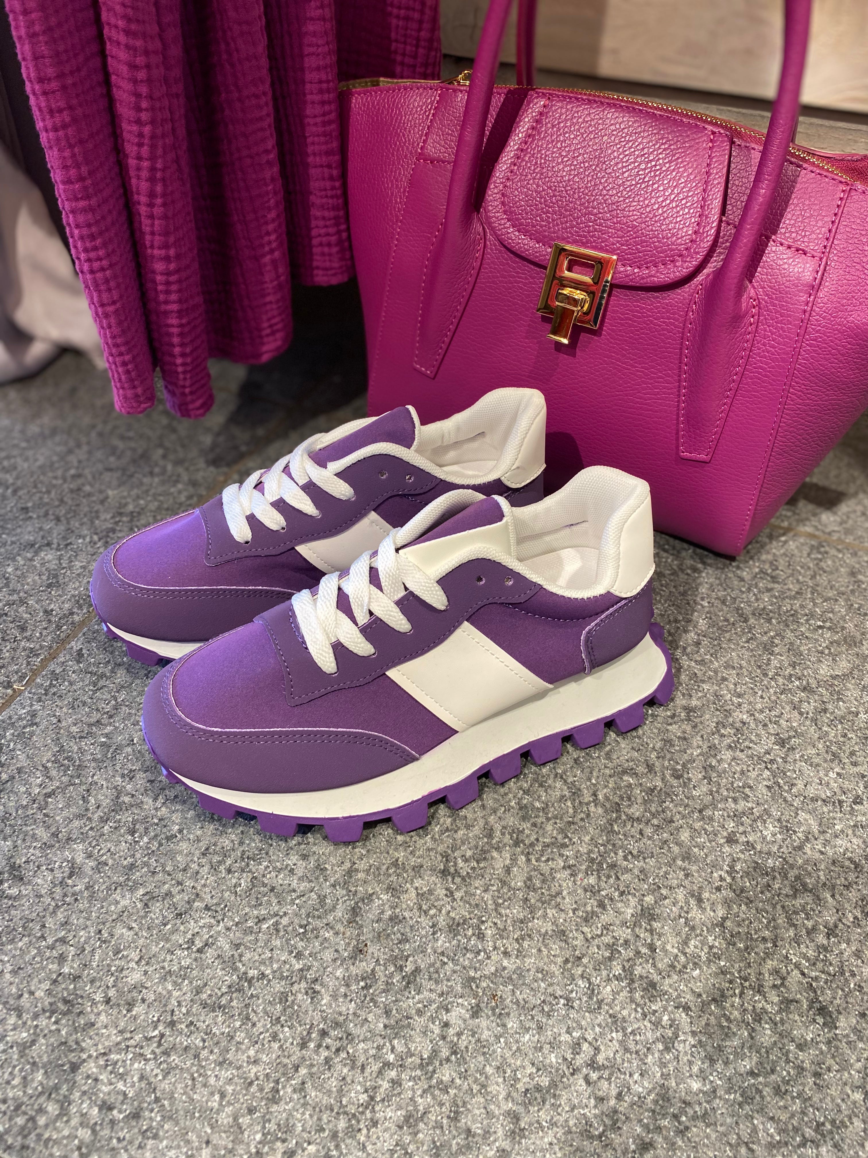 Sneaker paars/ MERYAM
