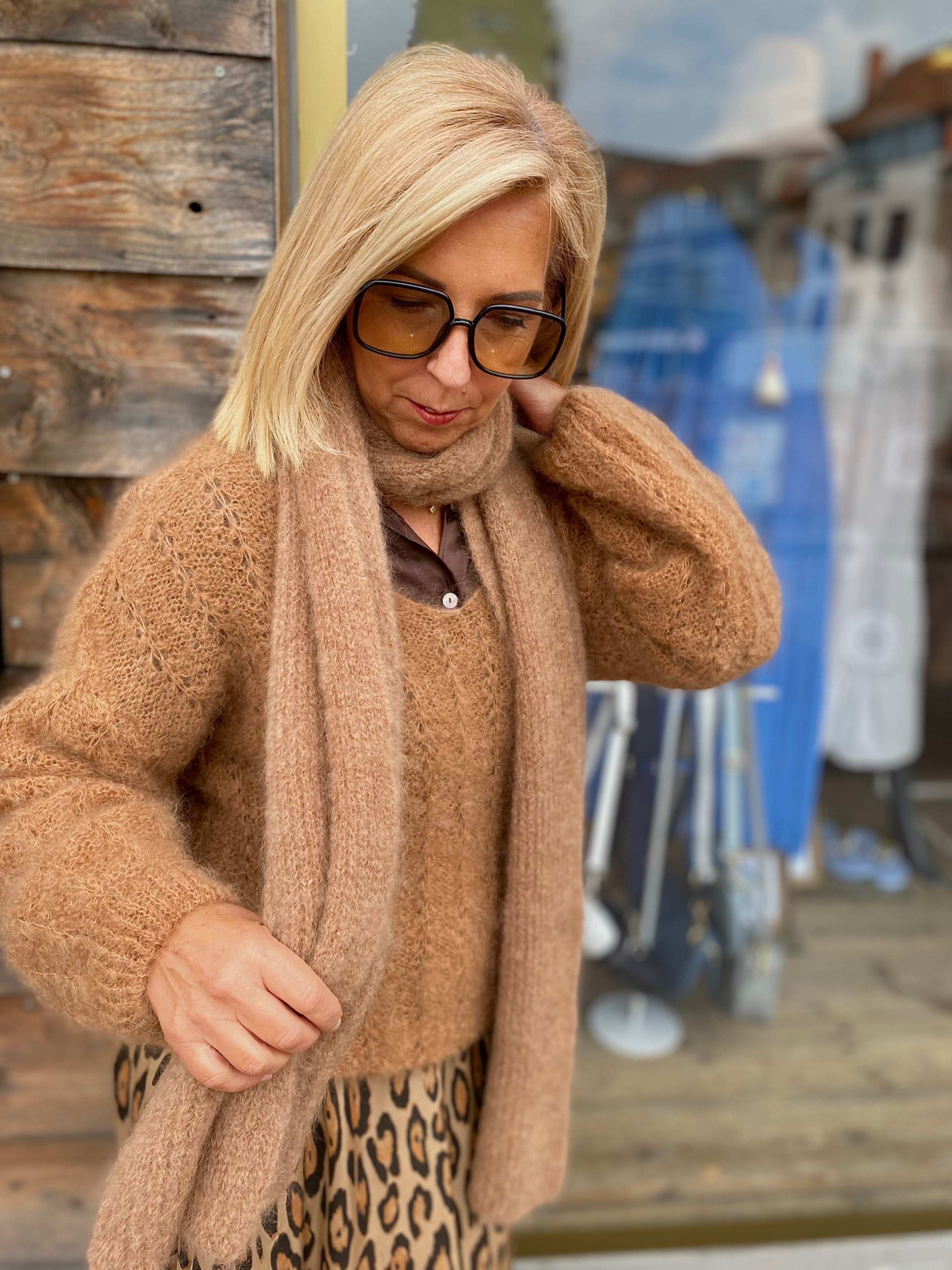 Mohair trui/ LOU
