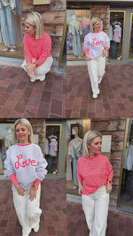 Video laden en afspelen in Gallery-weergave, Truitje met strepen/ ESTELLE
